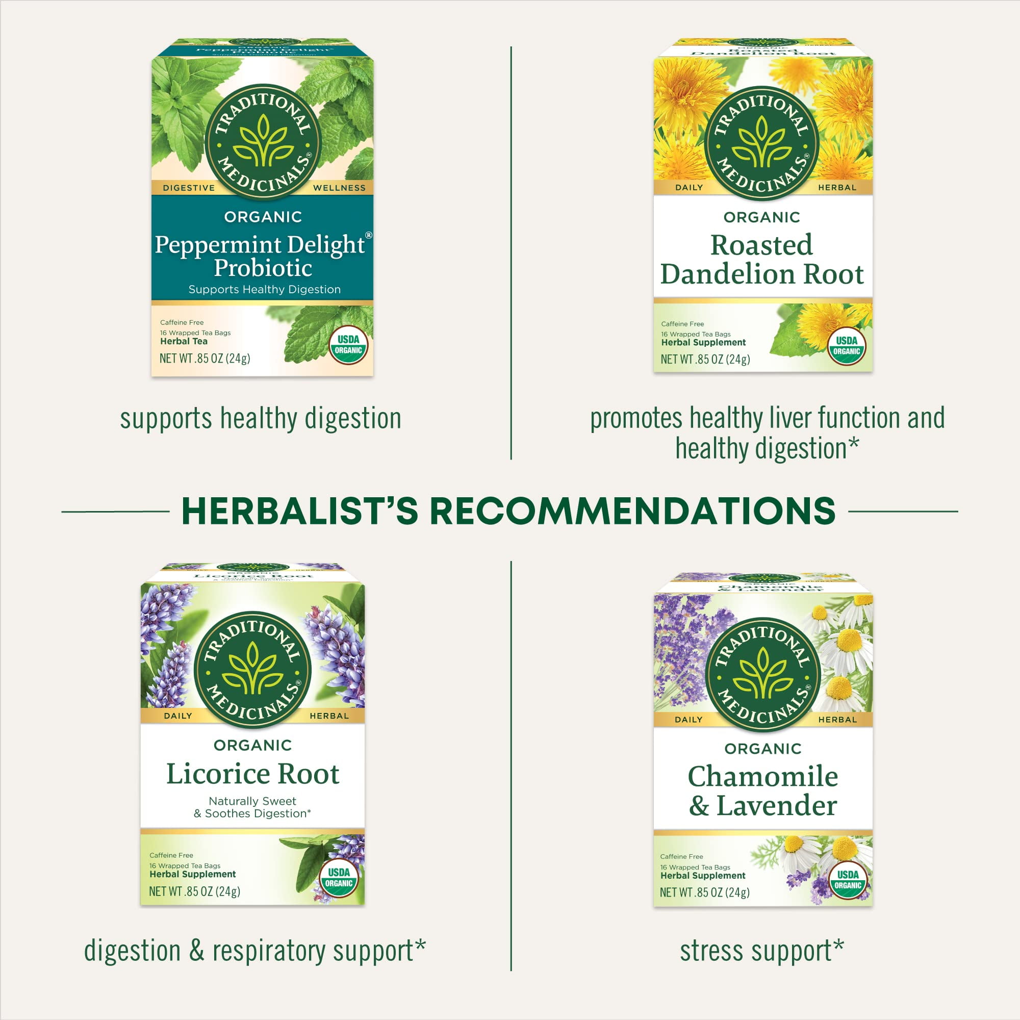 Traditional Medicinals Organic Smooth Move Senna Laxative Herbal Tea Bags, 16 Count