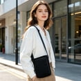 thumbnail image 4 of Small Pocket Sling Crossbody Bag for Women & Men, Simple Purse and Bag for Concerts & Walking, 6x8in, 4 of 6