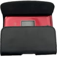 thumbnail image 5 of Horizontal Black Leather Case fits LG Revere Flip phones, 5 of 7