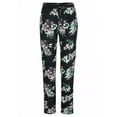 thumbnail image 2 of Pntutb Womens High Waist Pants Pockets Drawstring Vacation Casual Print Long Pants, 2 of 3