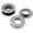 Gunmetal Black, variant on Metal Push Snap Together Grommet Flat Surface Snap Rings Eyelet O-Rings Purse Loop Easy Installation Pack of 4 (11mm (7/16"), Gunmetal Black)