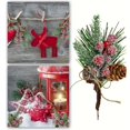 thumbnail image 1 of ¡Compra Ahora y Ahorra!, Ramo decorativo navideño DIY Corona Árbol de Navidad combinado con escaparate de festival Escena de bar Simulación Piña Accesorios Akmoler, 1 of 6
