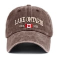 thumbnail image 6 of Unisex Retro Lake Ontario Baseball Cap - Vintage Graphic Trucker Hat with Classic Fit Design, 6 of 6