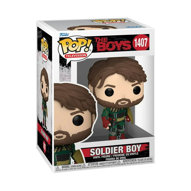 Funko Pop! The Boys Soldier Boy Vinyl Figure #1407, 3.75-inches