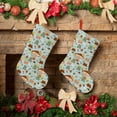 thumbnail image 6 of Lsque Mushroom House Insect Frog Pattern 18 Inch Christmas Stockings, Festive Holiday Stocking for Christmas Decorations Holiday Decor, 6 of 8