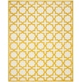 thumbnail image 2 of SAFAVIEH Cambridge Liz Geometric Wool Area Rug, Ivory/Gold, 9' x 12', 2 of 5