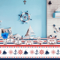thumbnail image 6 of 81 Pcs Nautical Party Decorations, Anckor Theme Birthday Supplies with Plates, Napkins, Nautical Tablecloth Forks for Kids Birthday Sailor Party Baby Shower Serves 20, 6 of 6
