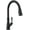 Matte Black, variant on Delta 9110-Dst Westville 1.8 GPM Single Hole Pull Down Kitchen Faucet - Chrome