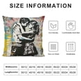 thumbnail image 5 of YINGXI Pillow Covers Square Pillow Cushion Cases, Girl Pillow Cases Decorative for Sofa Bed Couch Throw Pillow Covers 20x20in, 5 of 5