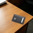 thumbnail image 6 of Wallet for Men Leather Bat Wallet, Card Holder with Multiple Card Slots, Face Eyes Cutout Card Holder for Valentine's Day and Father's Day, 6 of 7