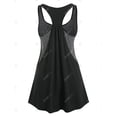 thumbnail image 3 of Tank Top de Algodon de Talla Extra con Panel de Doble Capa Rosegal  Camisetas sin mangas de talla grande, 3 of 5