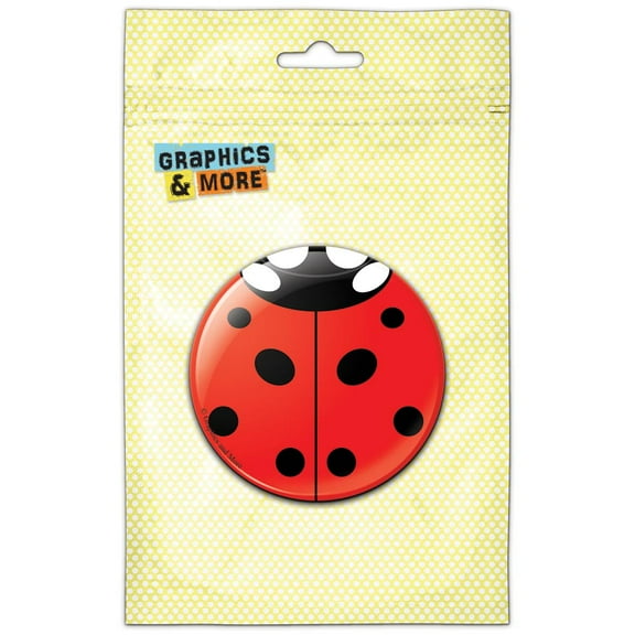 Lady Bug Ladybug Insect Pinback Button Pin Badge