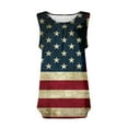 thumbnail image 3 of EKOUSN Womens Tank Tops Summer Sleeveless Henley Shirts Flowy Pleated V-Neck Tunics Tee, 3 of 4