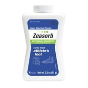 Zeasorb Antifungal Treatment Powder, Athletes Foot, 2.5 oz