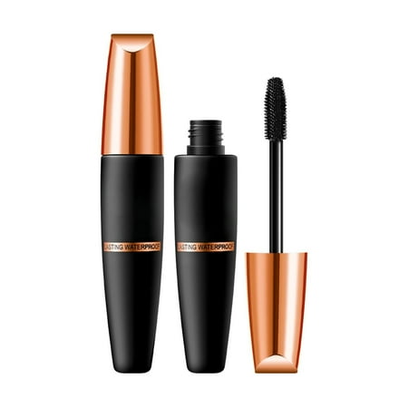 HHBEAUTY 5D Lash Pow Mascara, Lengthening & Volumizing Effect, Thickening Black Formula, Waterproof Long Lasting and Curly Eyelashes, Vegan & Cruelty Free