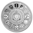 thumbnail image 2 of 2023 Niue 1 oz Silver Camelot: Arthur Pendragon BU, 2 of 4