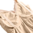 thumbnail image 5 of Uootdi Womens Maternity Tops Nursing Spaghetti Strap V Neck Scallop Trim Slim Fit Stretchy Breathable Cami Tops Tank Tops Pregnancy Wear Gift, 5 of 6