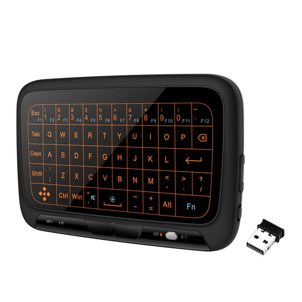 Generic 2.4GHz Wireless QWERTY Keyboard with Touch Mouse Pad and Game Controller