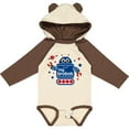 thumbnail image 3 of Inktastic Robot Brother Boys Long Sleeve Baby Bodysuit, 3 of 5
