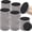 100 Grit, variant on 1000 count Replaceable Sandpaper Refill Discs Bulk 80 Grit  Sandpaper Pad Discs for Electric Foot File Callus Remover Black Tool Foot File Disks for Cracked Heels