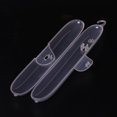 thumbnail image 3 of braveheart Travel Portable Toothbrush Storage Box Plastic Lightweight Clear Toothbrush Holder Organizer Case by clear 1Set, 3 of 6