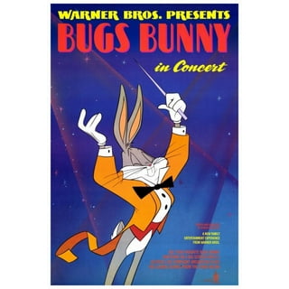 Bugs Bunny Washington Capitals 11 x 17 Looney Tunes Poster Print