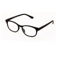thumbnail image 4 of Vision World Eyewear V.W.E. Fun Neon Color Spherical Frame Readers Reading Glasses - Matte Translucent Rubberized Finish (Black, 1.50), 4 of 4