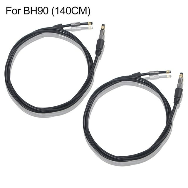 Mosiee 2Pcs 140/155Cm Bike Hydraulic Disc Brake Hose Olive Insert Set For Bh59 For Bh90