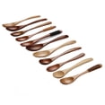thumbnail image 4 of Cuchara de madera maciza, cuchara para miel, cuchara pequeña de madera, cuchara de madera para mezclar café, vajilla de madera, 4 of 5