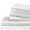 White, variant on 1000 Thread Count, 100% Giza Egyptian Cotton - 6 PC Sheet Set - Full, Light Blue, 20" Deep Pocket