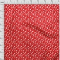 thumbnail image 3 of oneOone Viscose Chiffon Red Fabric Merry Christmas Craft Projects Decor Fabric Printed By The Yard 42 Inch Wide-ZD9, 3 of 4