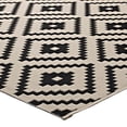 thumbnail image 3 of Modway Perplex Geometric Diamond Trellis 5x8 Indoor and Outdoor In Black and Beige, 3 of 5