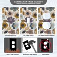 thumbnail image 3 of Yayeee Blank Wall Plate Cover 1-Gang 4.5"x2.7" Home Unused Decorative Outlet, Colorful Floral, 3 of 7