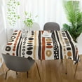 thumbnail image 3 of Yayeee Tablecloths 60" x 108" Rectangle Wrinkle Resistant Party Table Cover, Black Abstract Dots, 3 of 8