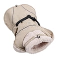 thumbnail image 4 of Almencla Warm Dog Coat Waterproof Adjustable Chest Strap Windproof Winter Pet Clothes Beige L, 4 of 8