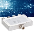 thumbnail image 4 of Signal Power Splitter Module, 800~2500MHz Non Dead Spot Sandblasted Easy Connection 4 Way Power Splitter  Contact  For Mobile Phone Signals Enhancing, 4 of 8