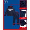 thumbnail image 2 of Conjunto de Ropa Reebok para Bebés Niños 2 Piezas: Sudadera con Capucha y Pantalones Jogger Talla 5, 2 of 7