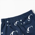 thumbnail image 6 of NOLDARES Toddler Boy Patchwork Summer Outfits Short Sleeve Shirt Tops & Casual Shorts Sets Baby Clothes(Navy,3-4 Years), 6 of 9