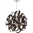 thumbnail image 1 of Quoizel Ribbons Pendant with 5 Lights in Western Bronze, 1 of 1