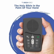 New International Version (NIV) Anglicized by Bible Narrated by David Suchet MegaVoice Handheld Solar Powered Audio Bible Player
