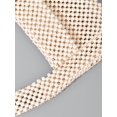 thumbnail image 5 of Zhuge Bolso de hombro tejido para mujer, bolso de mano tejido, bolso de mano tejido elegante para playa de verano, bolsos de hombro de 9,64 x 1,96 x 6,1 pulgadas (blanco), 5 of 5