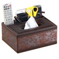 thumbnail image 1 of Cubierta Control remoto Papelería Servilletero, Moderno dispensador de papel de bombeo Organizador de escritorio Caja de almacenamiento Suministros de oficina en el hogar Caddy, 1 of 5