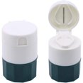 thumbnail image 2 of Tablet Crusher,4 in 1 Multifunction Pill Cutter-With Storage Compartment-With Stainless Steel Blade,Multifunctional Portable Crusher Detachable, 2 of 5
