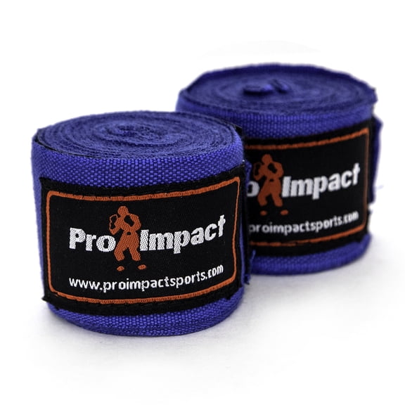 Pro Impact 180 Inch Mexican Style Boxing Hand Wraps – Stretchable Wrist & Knuckle Support for MMA, Muay Thai, Kickboxing, Heavy Bag & Combat Training – Men & Women 1 Pair