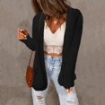 thumbnail image 2 of Vedolay Cardigan Sweaters for Women Fall Cardigan Sweater Button Front Casual Knitwear Black,M, 2 of 5
