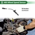 thumbnail image 2 of Unique Bargains ABS Wheel Speed Sensor ABS Sensor Anti-lock Braking System Sensor No.8954660040 for Toyota Land Cruiser 2007 1 Pc Rear Left, 2 of 7