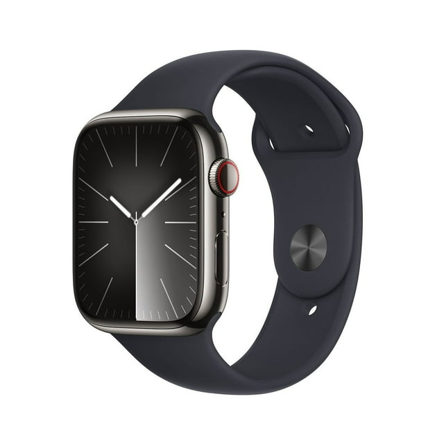Apple Watch Series 9 GPS + Cellular 45mm Stainless Steel Blood Oxygen Feature, Choose Case & Band