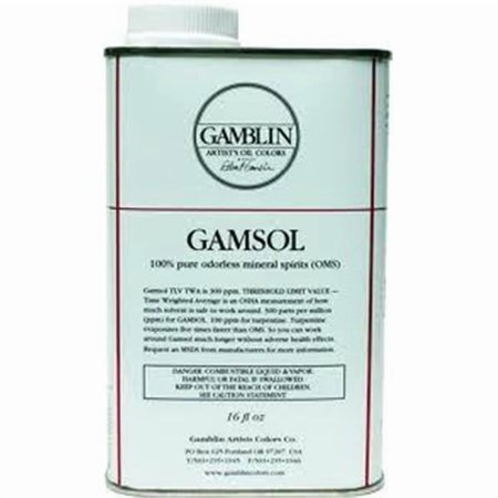 Gamblin Gamsol Solvent - 16 Oz.