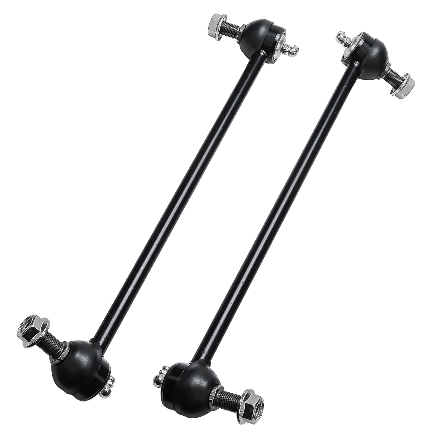 Detroit Axle - 6pc Front End Control Arms Kit for Hyundai 2007-2008 Entourage, 2006-2014 Kia Sedona, 2 Lower Control Arms with Ball Joints 2 Sway Bar End Links 2 Outer Tie Rod End Links Replacement