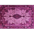 thumbnail image 1 of Ahgly Company Indoor Rectangle Medallion Pink Traditional Area Rugs, 7' x 10', 1 of 4